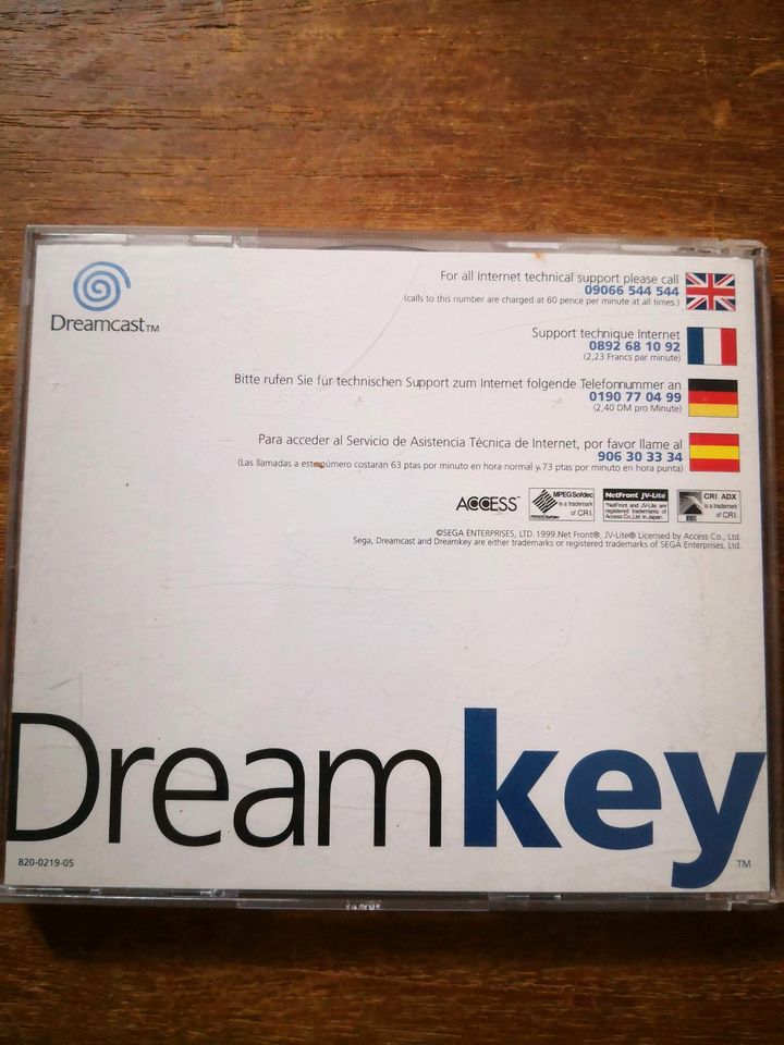 Sega Dreamcast Dreamkey Version 1.5 in Weidenberg