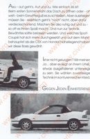 Honda CRX Cabrio EE8 / ED9 / Kern / Infos Niedersachsen - Winsen (Aller) Vorschau