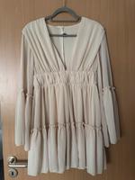 Chiffon Kleid gr. m neu beige Niedersachsen - Delmenhorst Vorschau