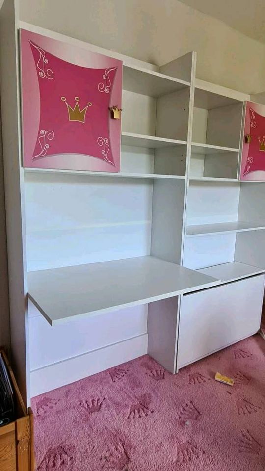 Kinderzimmer komplett Kleiderschrank, Schwebetüren, Regal, Bett in Freital