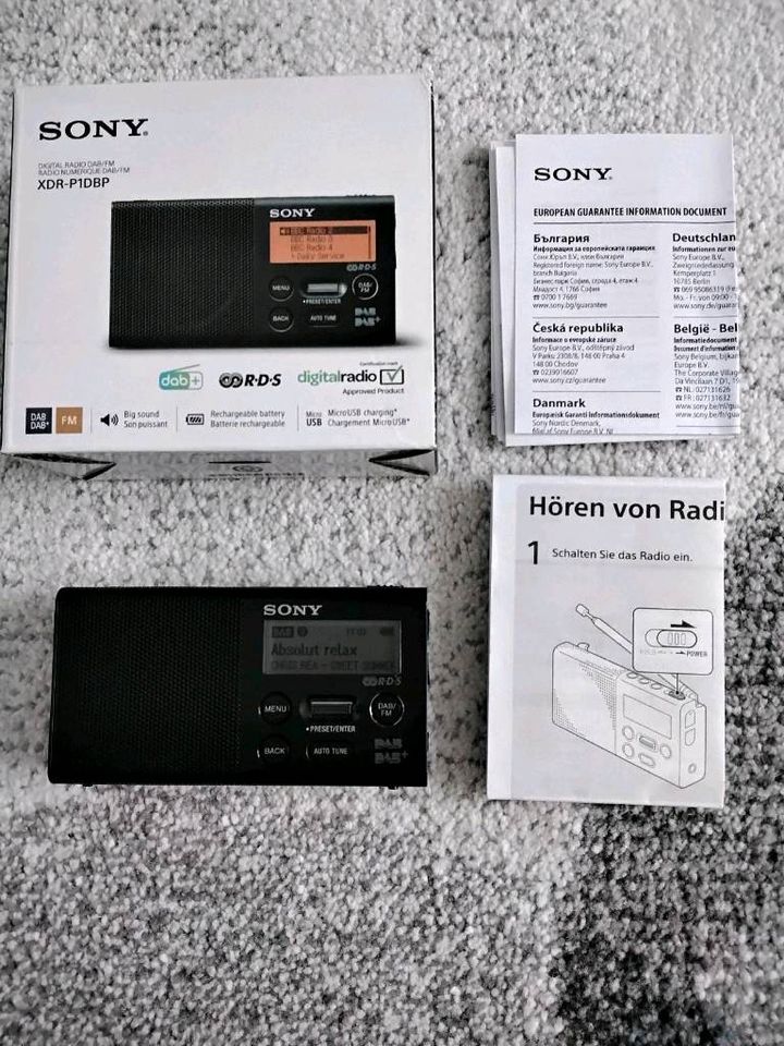 SONY XDR-P1DBP RADIO  DAB+ in Alfter