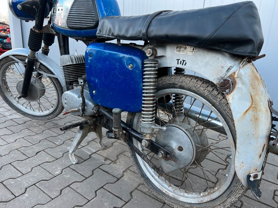 MZ TS150 TS 150 125 TS125 1974 Motorrad DDR VEB ETS 250 M83 in Osterweddingen