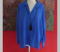 Tunika Bluse 42 44 46 Eyecatcher blau weite Ärmel Lagen Look Innenstadt - Köln Altstadt Vorschau