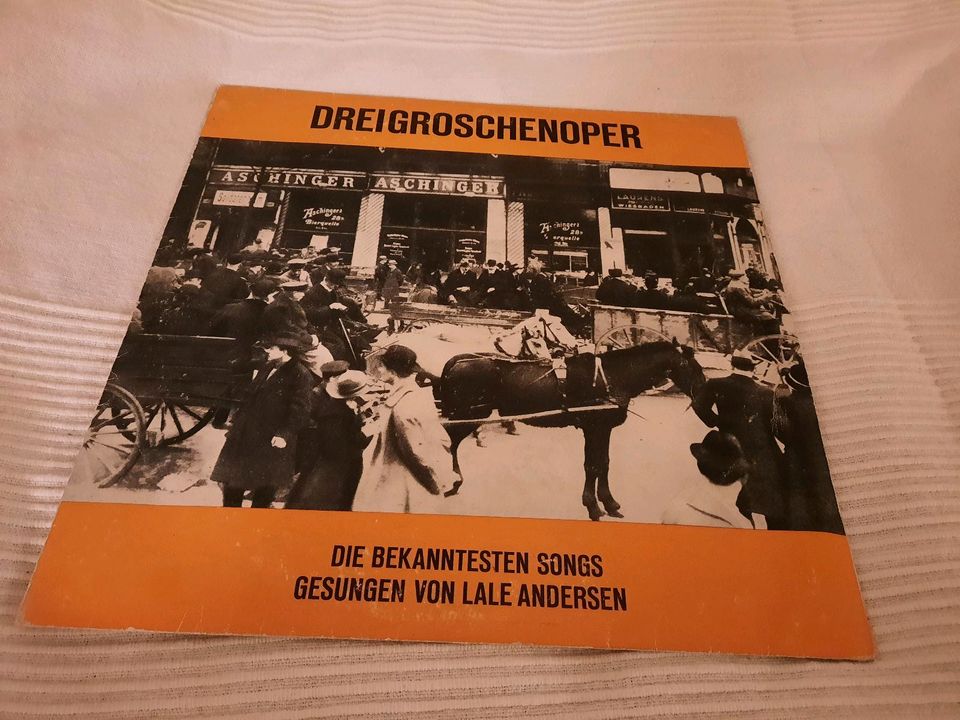 Dreigroschenoper Vinyl LP Lale Andersen in Hamburg