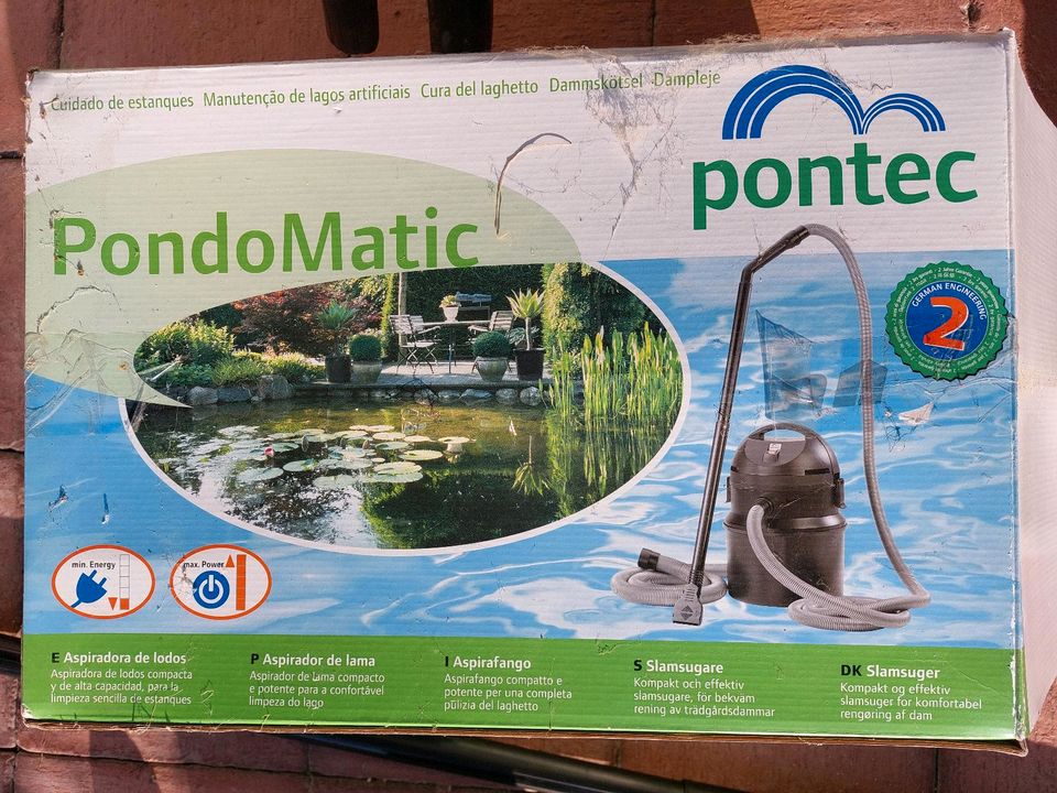 Pontec/PondoMatic Teichsauger/Schlammsauger in Donauwörth