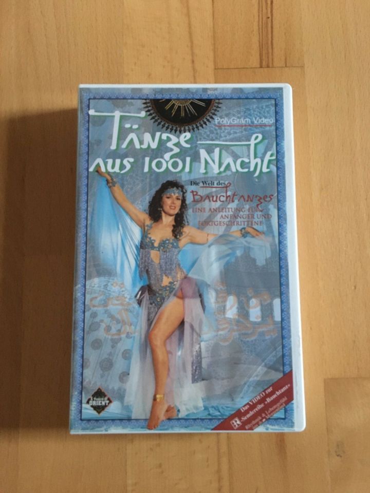 Tänze aus 1001 Nacht - Bauchtanz - VHS-Videokassette in Stettfeld