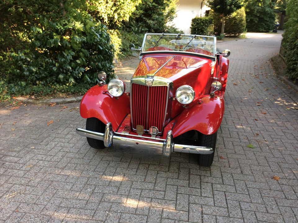 MG TD Oldtimer in Tecklenburg