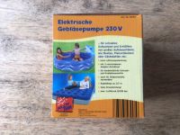 Elektrische Gebläsepumpe Kompressor 230 V neu in OVP Pumpe Hessen - Neu-Anspach Vorschau