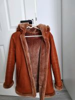 Winterjacke Mantel Pelz  Kunstpelz Braun Gr. 38 lederimitation Baden-Württemberg - Rottweil Vorschau