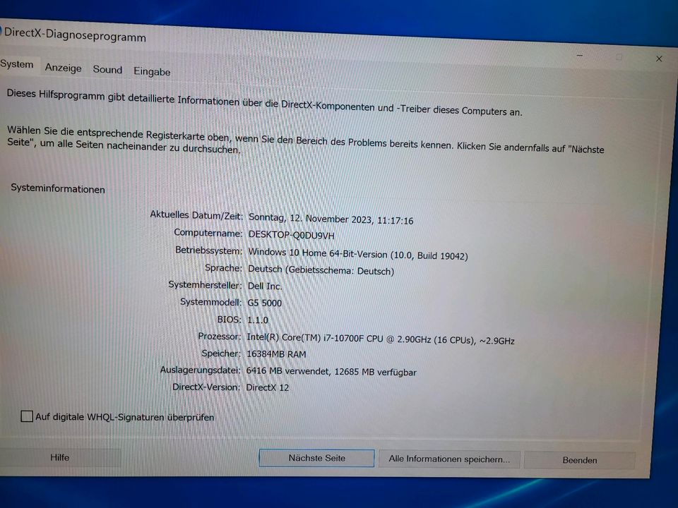 Gaming PC Intel i7 10700F RTX 3060Ti 1TB SSD Neu unbenutzt in Berlin