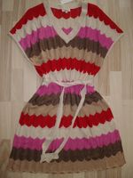 NEU Moocci Tunika M/L Ajour Strick Kleid Missoni-Style Glitzer Bayern - Eckental  Vorschau