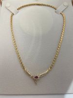 Collier 750 Gold Brillanten & Rubin Stuttgart - Stuttgart-Mitte Vorschau