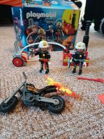 Playmobil Feuerwehrmänner mit Löschpumpe (5365) Thüringen - Rockhausen Vorschau