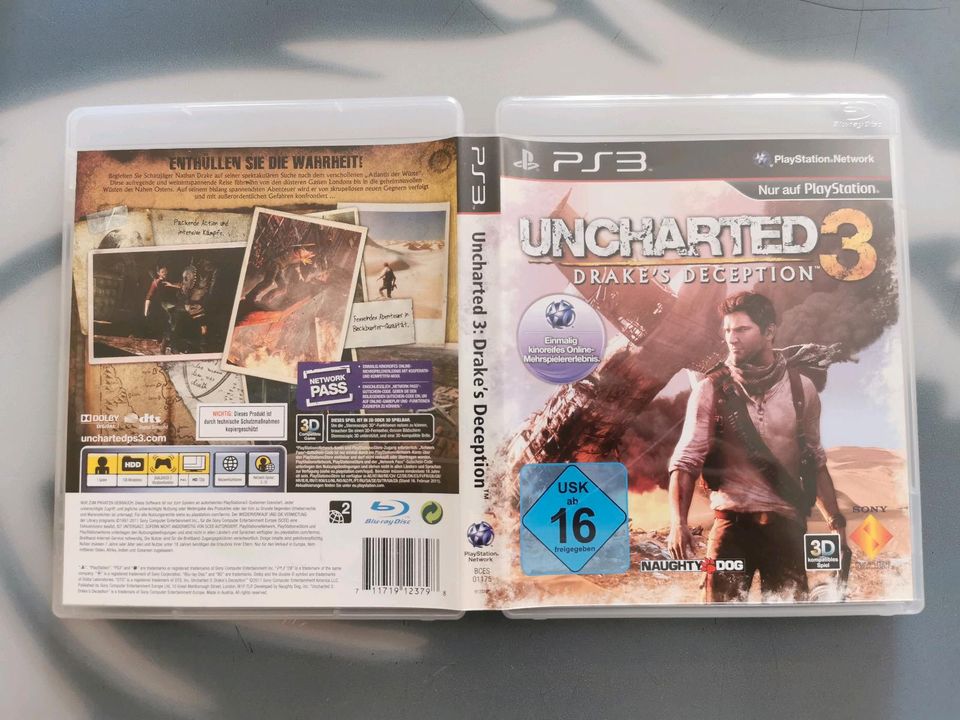 Uncharted 3 - PlayStation 3 PS3 in Rehau