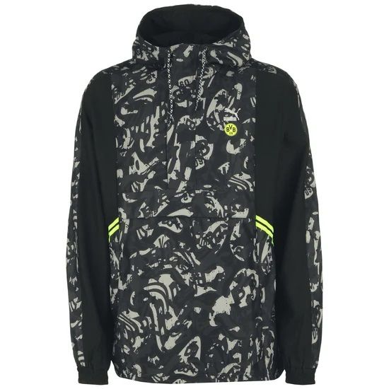 Kapuzen-Jacke Dortmund BVB TFS Half-Zip Woven Puma  M  NEU in Kamen