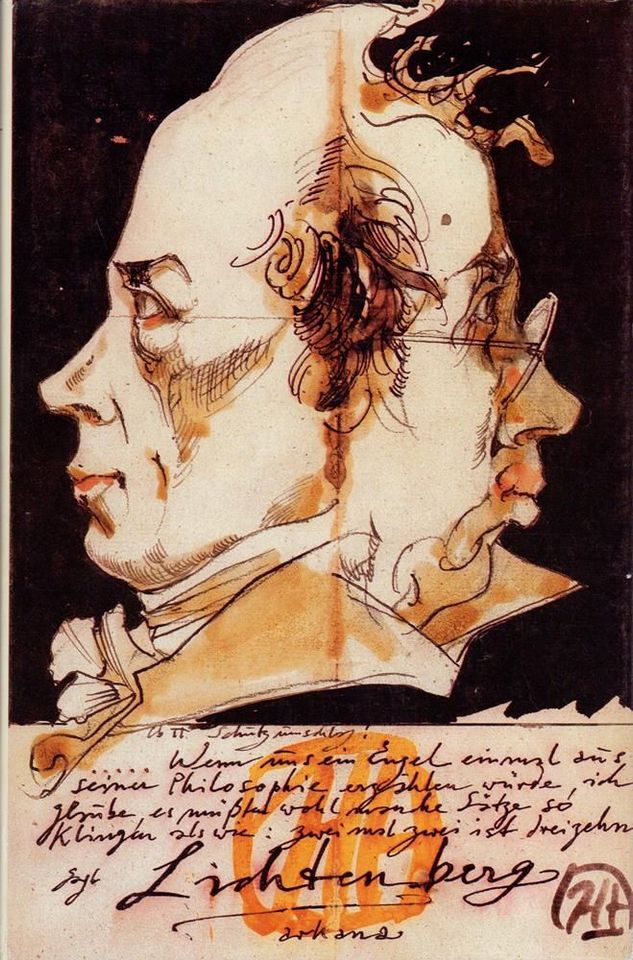 Georg Christoph Lichtenberg, Horst Janssen / Kunstbuch gebunden in Hamburg