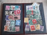 Briefmarken Album, mit DDR Briefmarken, Deutsches Reich Sachsen - Bischofswerda Vorschau