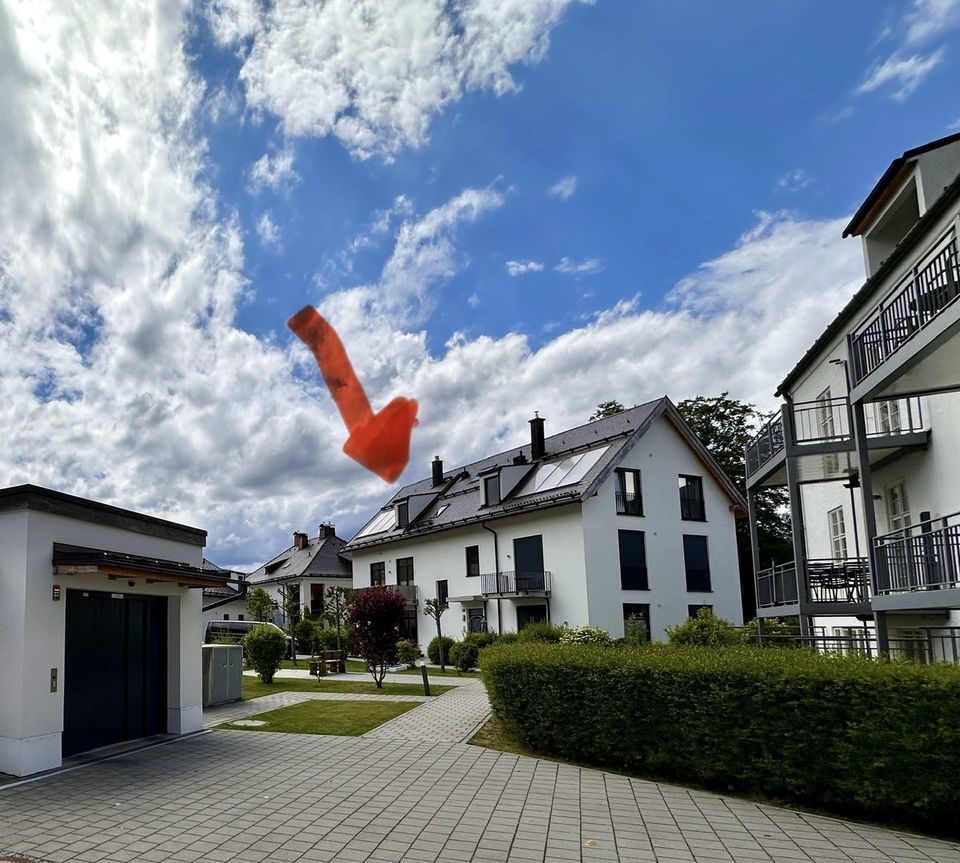 Bergblick, Sauna und Kamin - wunderschöne möblierte Dachgeschoss Wohnung in Tegernsee in Tegernsee