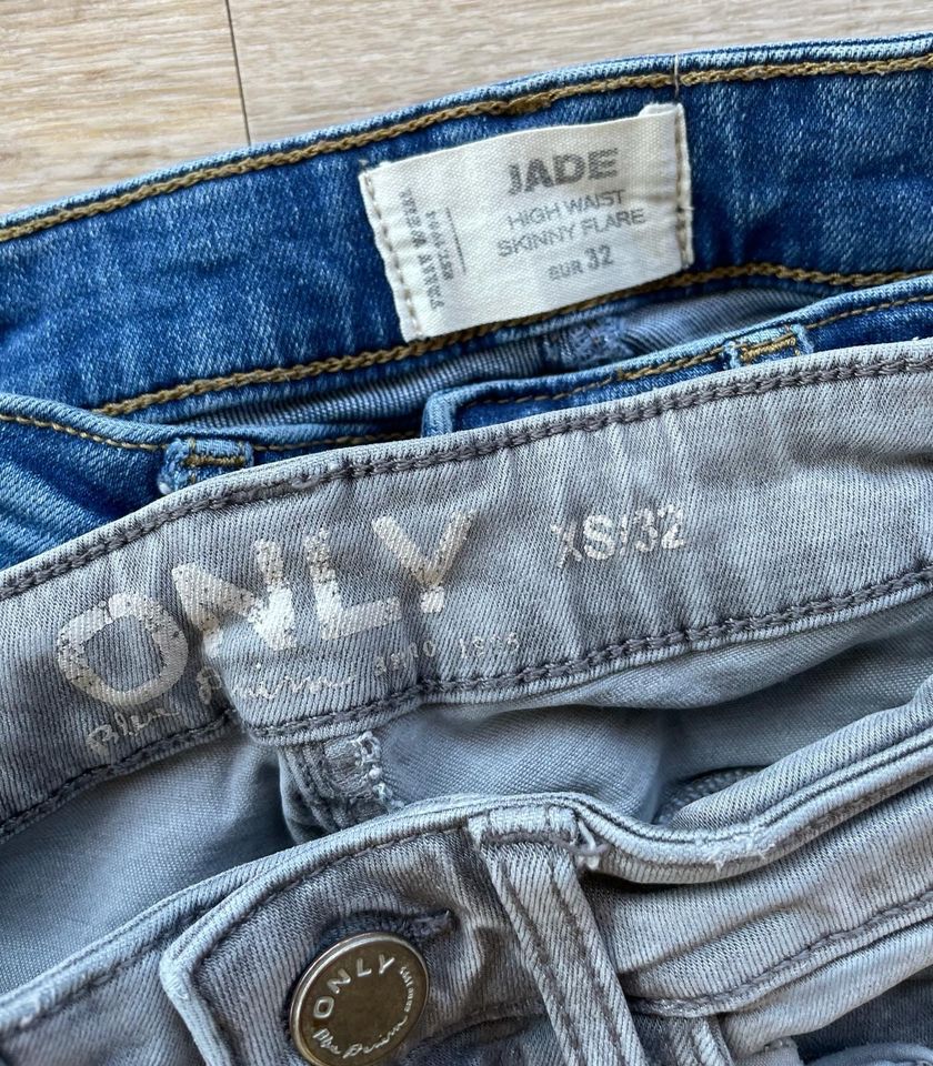 2x Jeans Tally Weill ONLY Damen 32 Mädchen 164 high waist Schlag in Magdeburg