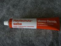 Hautschutzsalbe Hautschutzcreme Mono Dermin rot 10 Tuben Nordrhein-Westfalen - Wegberg Vorschau