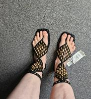 Neue flache Ledersandalen von Zara Hessen - Offenbach Vorschau