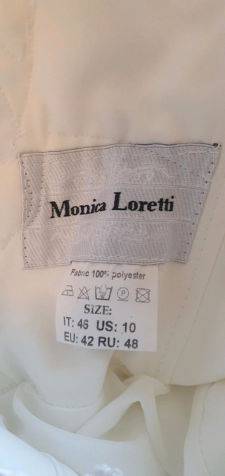 Monica Loretti Brautkleid, A- Linie, ivory in Estenfeld