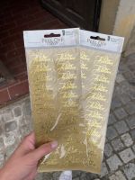 48x Sticker „Wir Heiraten“ in gold | Hochzeit | Einladung Bayern - Würzburg Vorschau