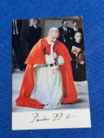 Autogramm von Papst Paul VI.  Konzilspapst Katholische Kirche + R Hessen - Groß-Bieberau Vorschau