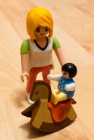 Playmobil Mama und Baby auf Schaukelpferd Figuren 4744 Rheinland-Pfalz - Koblenz Vorschau