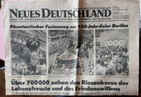 Neues Deutschland 06.07.1987 Parchim - Landkreis - Parchim Vorschau