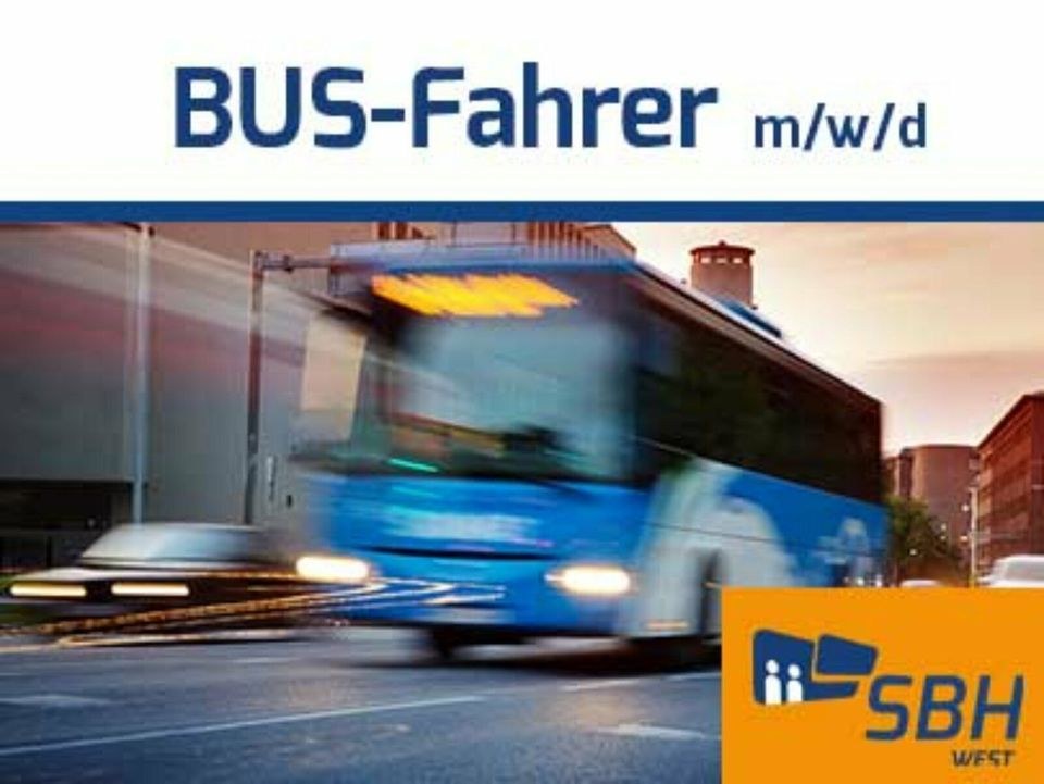 Steinfurt: Ausbildung zum Busfahrer/in mit Führerschein D/DE in Steinfurt