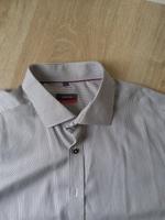 Hemd, Gr. 44, modern fit, grau/weiß gestreift, Eterna Nordrhein-Westfalen - Ense Vorschau