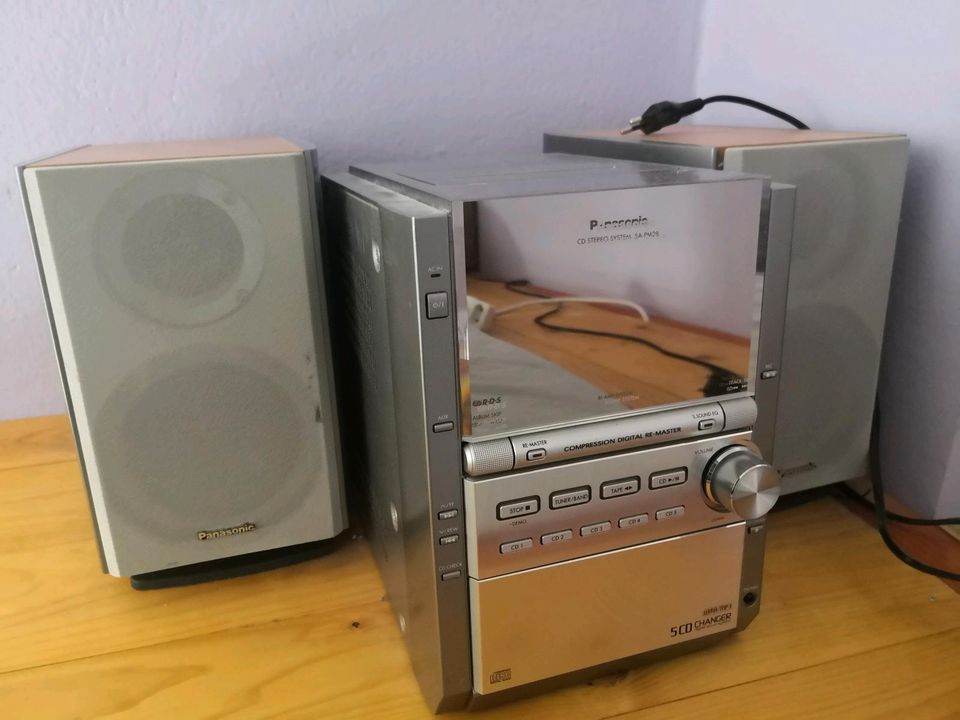 Panasonic Stereoanlage SA-PM29 mit Lautsprechern in Hannover