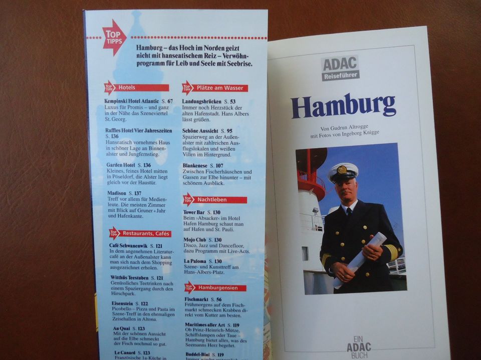 ADAC Reiseführer Hamburg und Falk-Stadtplan in Mauritz