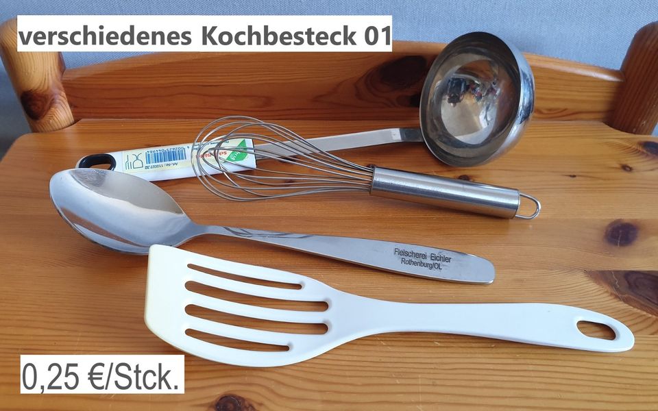 Küchen Starterset, Küchenartikel, Küchenzubehör, Küchenbesteck in Groß Köris