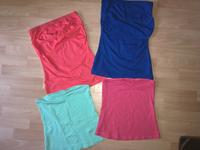 4 Trägerlose T-Shirts, Oberteile, Größe S Brandenburg - Cottbus Vorschau