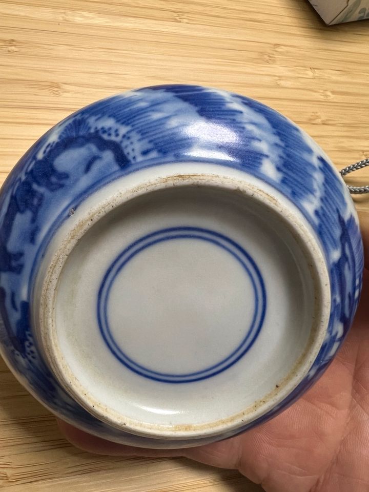Pinselwäsche Chinesisches Porzellan vase in Neumünster