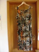BONITA Sommerkleid Gr. 40 schwarz/oliv/orange ärmellos Bayern - Cadolzburg Vorschau