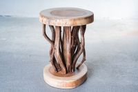 Hocker Teak | Suar Holz | Unikat Beistelltisch | Massivholz Hamburg-Mitte - Hamburg Rothenburgsort Vorschau