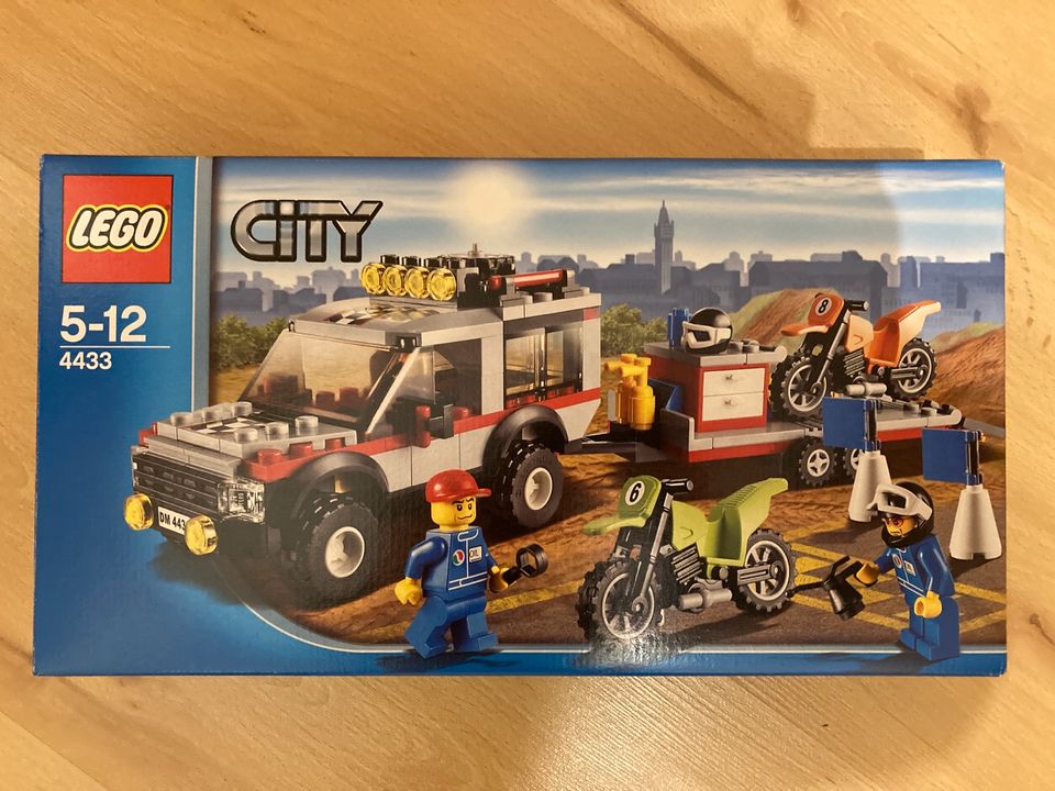 Lego City 4433 Crossbike Transporter - Motorrad in Garbsen