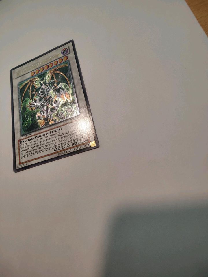 Yugioh Thought Ruler Archfiend TDGS first edition ultimate rare in Bad Soden am Taunus
