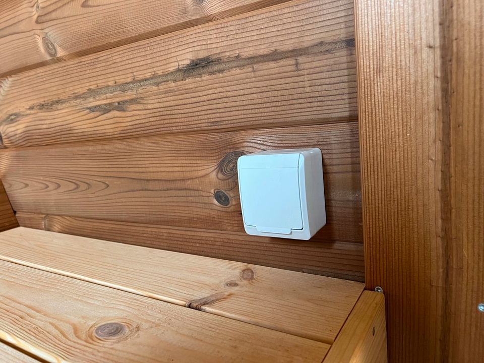 Sauna Fasssauna Saunafass Holzofen oder Elektro Individuell in Flörsheim am Main