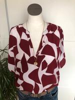 Tolle Sommerbluse, Street One, Gr. 44, bordeaux/ Weiss Bayern - Eisingen Vorschau