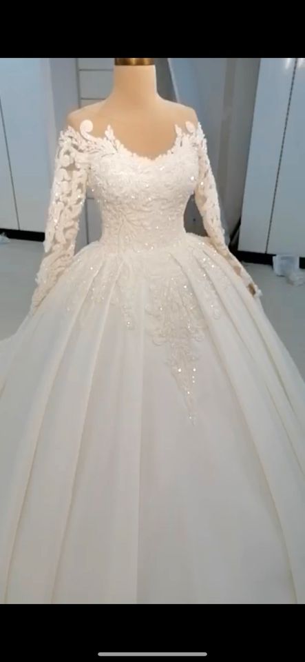 Gelinlik Brautkleid Hochzeitskleid Prinzessinnenkleid xs-s ! in Gelsenkirchen