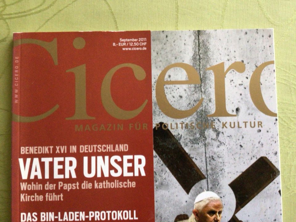 19 Stück Cicero Magazin Zeitschrift Heft Sammlung, Kostenloser V. in Wadern