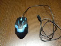 Computer Mouse Gaming Maus schwarz / blau USB wie neu Dresden - Innere Altstadt Vorschau