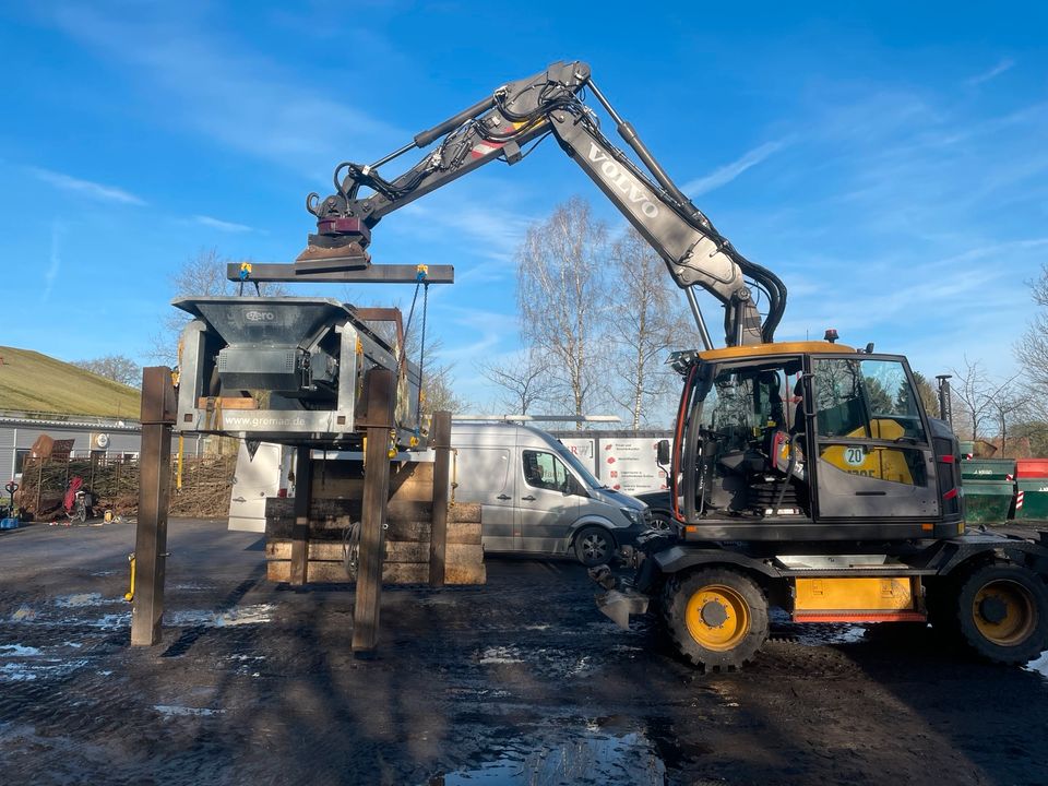 Minibagger, Baggerarbeiten, BAGGER.NRW, Mobilbagger in Coesfeld