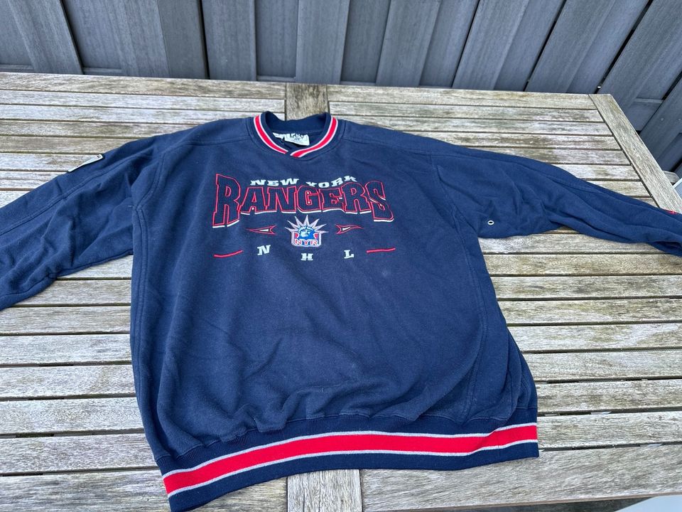 Hoodie New York Rangers NYR XL Lee Sport Pullover in Hamburg