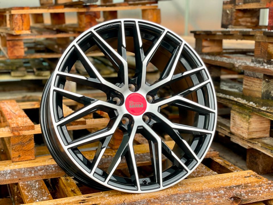 19 Zoll RS4 Alufelgen 5x112 Felgen für Audi A4 B8 B9 Allroad 8K F4 A5 8T A6 4G C7 F2 4K C8 A7 A8 4H F8 Q5 8R FY S4 S5 S6 S7 S8 SQ5 Rotor S-Line RS3 RS4 RS5 RS6 RS7 R8 SQ7 SQ8 e-tron GT RS in Hagen