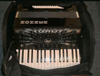 Hohner Bravo III 72 Black silent key Akkordeon Mitte - Wedding Vorschau